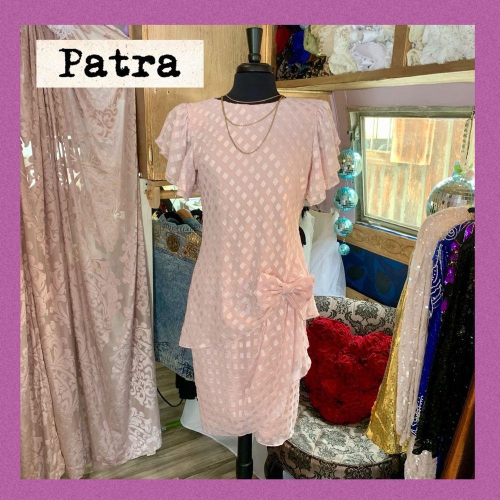 *vintage* Patra ~ ruffles and bow dress ~ size 10
